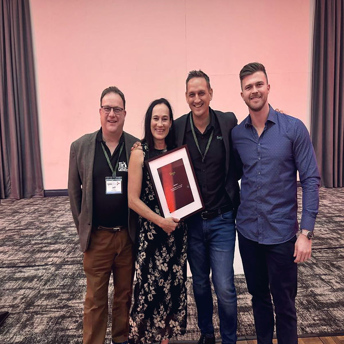 Partners are recognised at a recent South Africa edition.