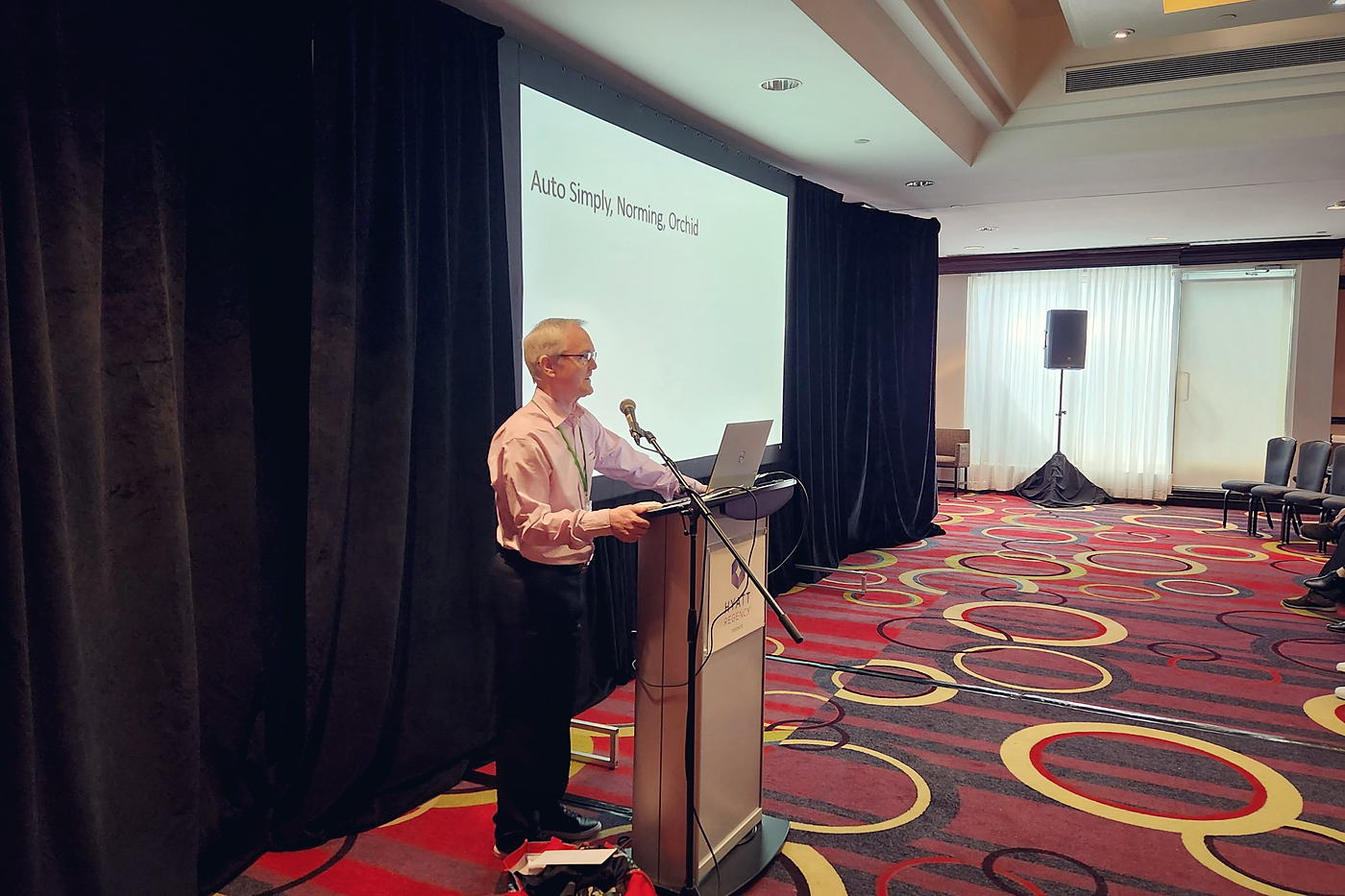 A session in progress at TPAC North America
